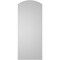 Ekena Millwork Arch Top Surface Mount PVC Gable Vent: Functional, w/ 3-1/2"W x 1"P Standard Frame, 14"W x 34"H GVPAR14X3401SF - alternate 5